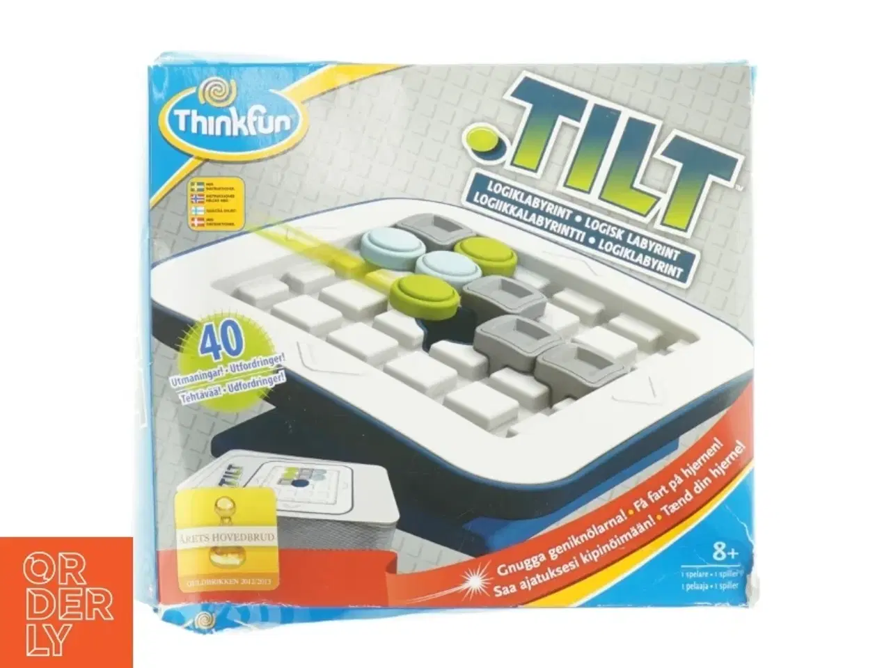 Billede 1 - TILT Logiklabyrint (brætspil) fra Thinkfun (str. 17 x 17 cm)