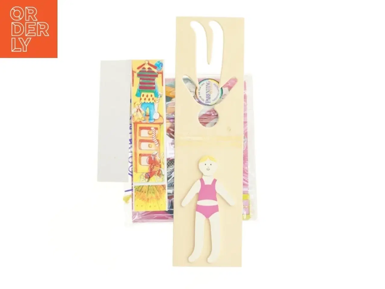 Billede 7 - Dukketøj og tilbehørssæt fra Woodkins (str. Bræt 22,5 x 12,5 cm)