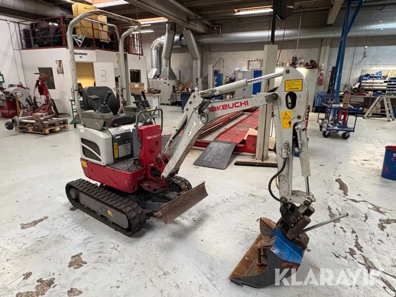 Billede 4 - Minigraver Takeuchi TB210R