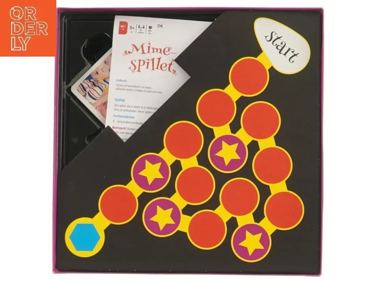 Billede 2 - Mime-spillet brætspil (str. 6x25x25 cm)