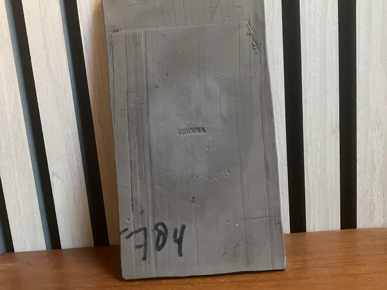 Billede 2 - Nie keramik vægplade med reliefmotiv