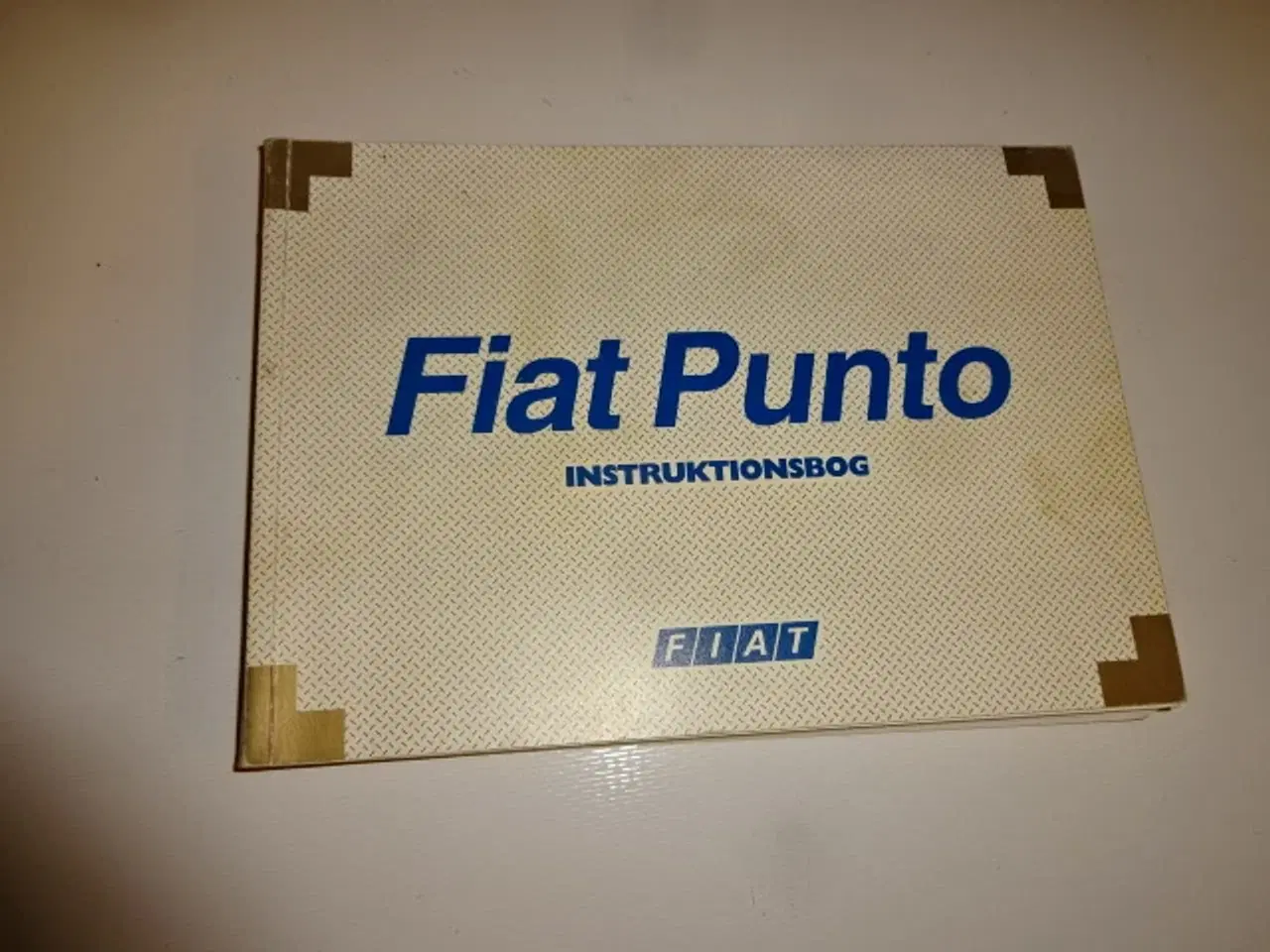 Billede 1 - Instruktionsbog Fiat Punto 1994-1999