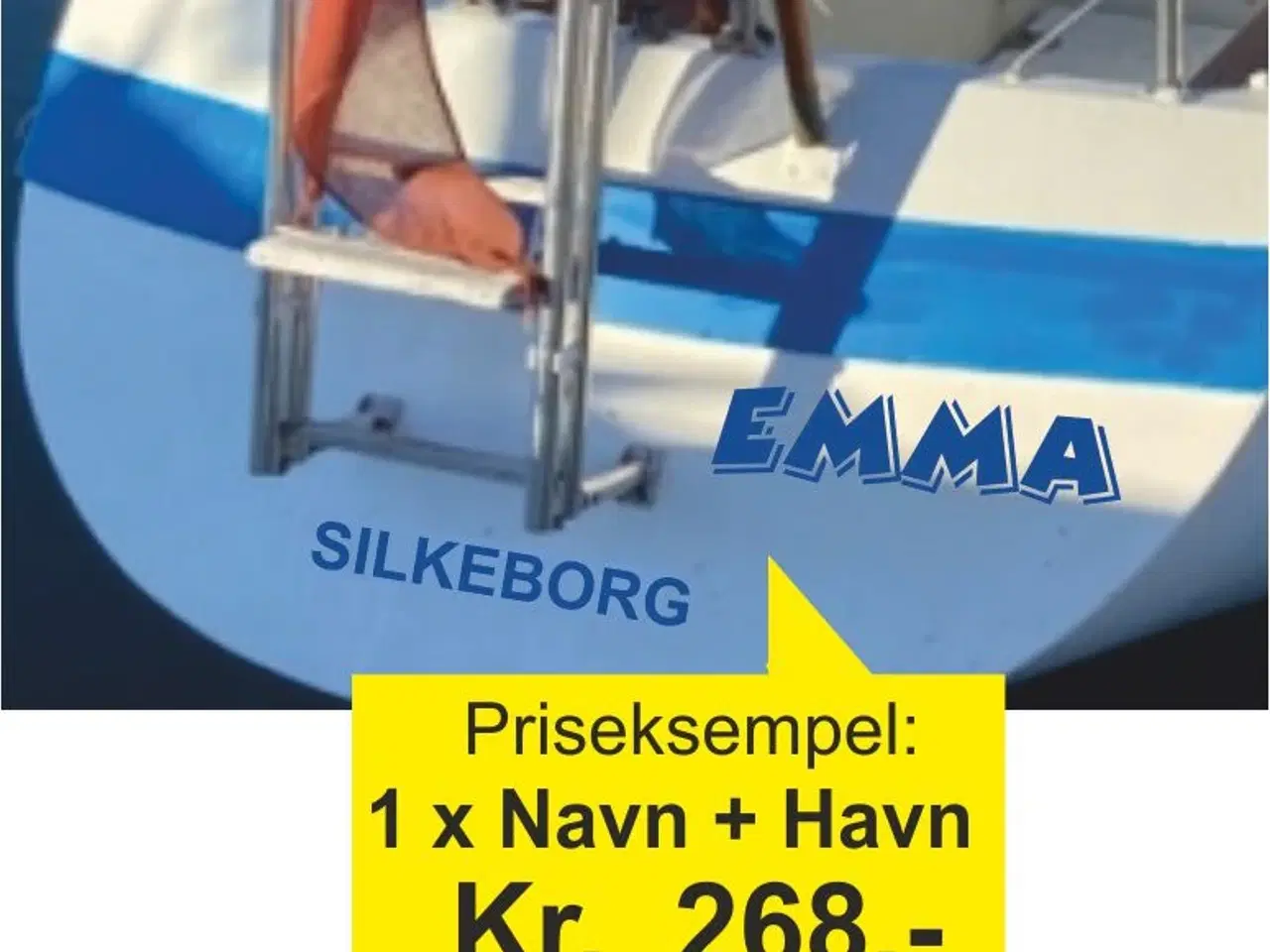 Billede 3 - Navn til din båd