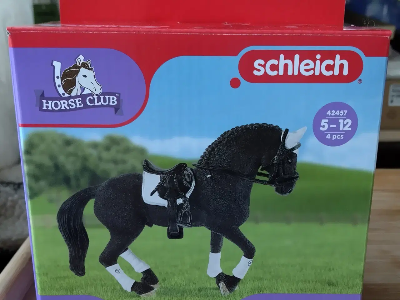 Billede 1 - Schleich Dressurhest med tilbehør