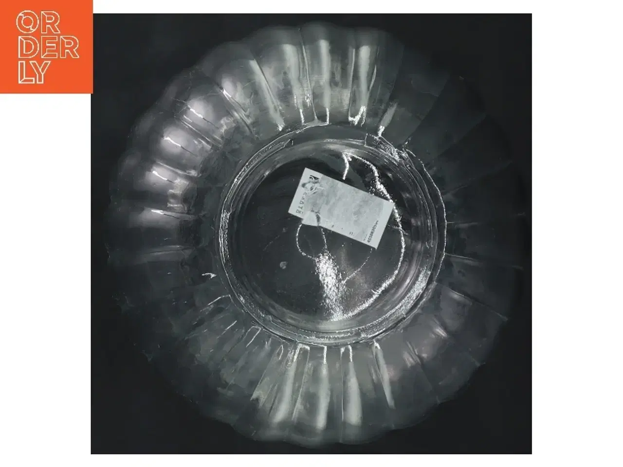 Billede 3 - Gennemsigtig glasvase Jysk (str. 16 cm)