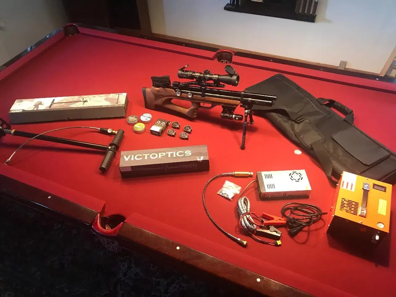 Billede 2 - Aselkon MX-10 PCP Luftgevær med tilbehør.