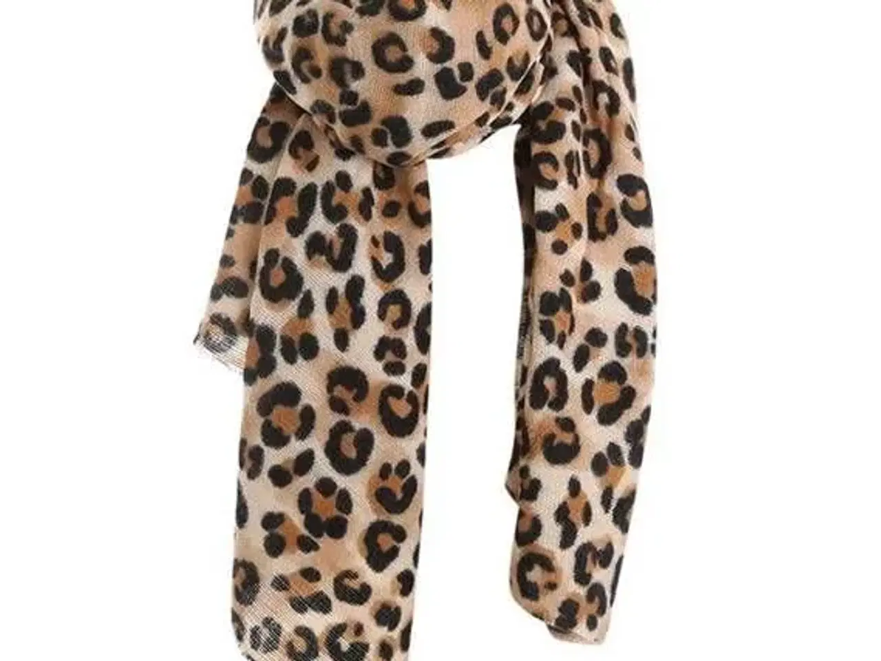 Billede 2 - Lækkert luksus leopard tørklæde 