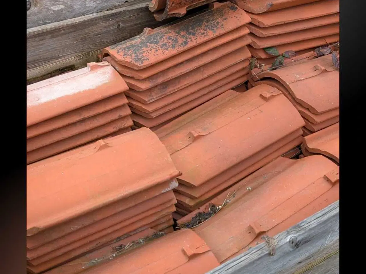 Billede 3 - Tegl tagsten rød model Gammel Dansk