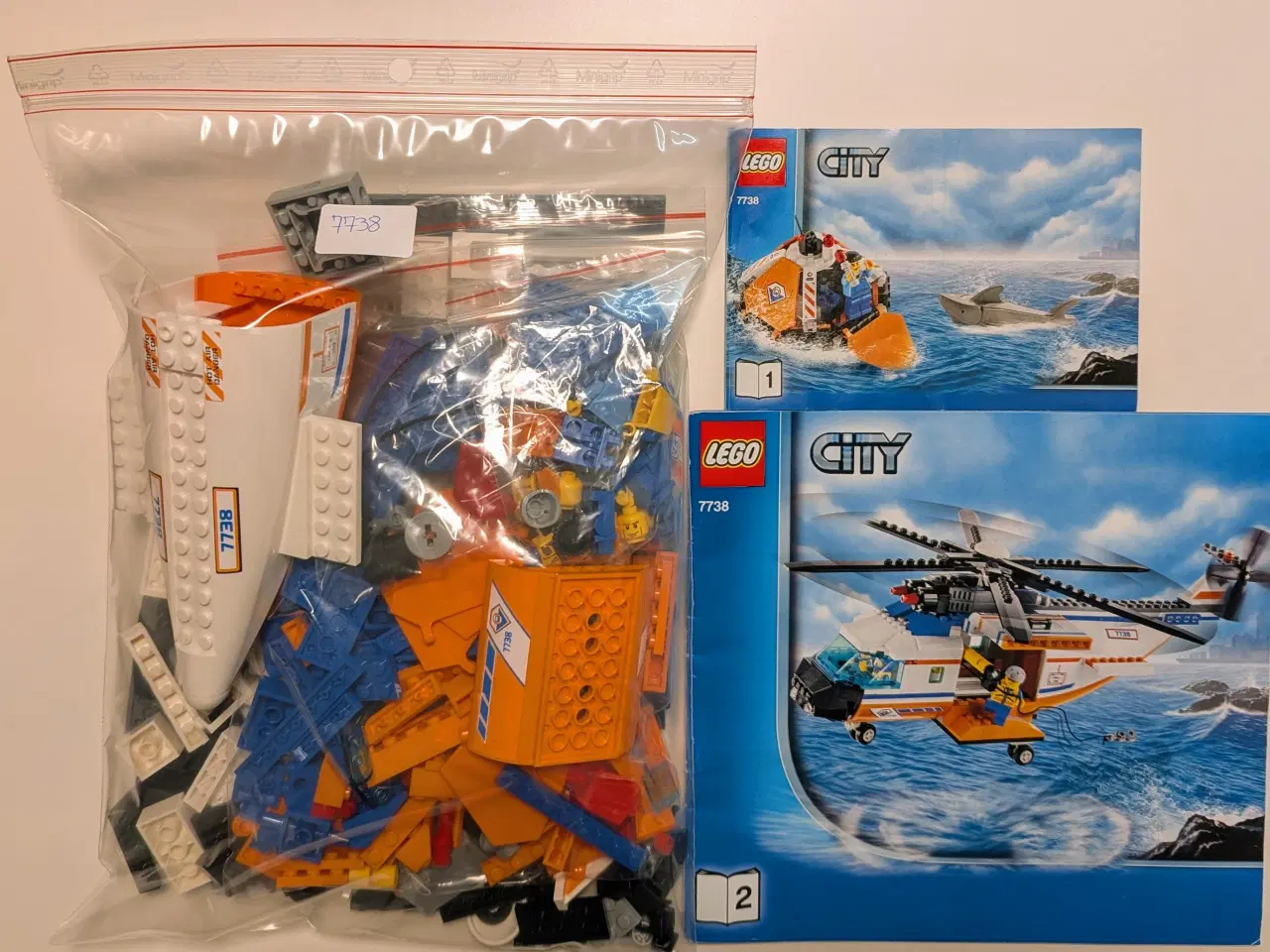 Billede 4 - Lego City, 7738, Kystvagthelikopter