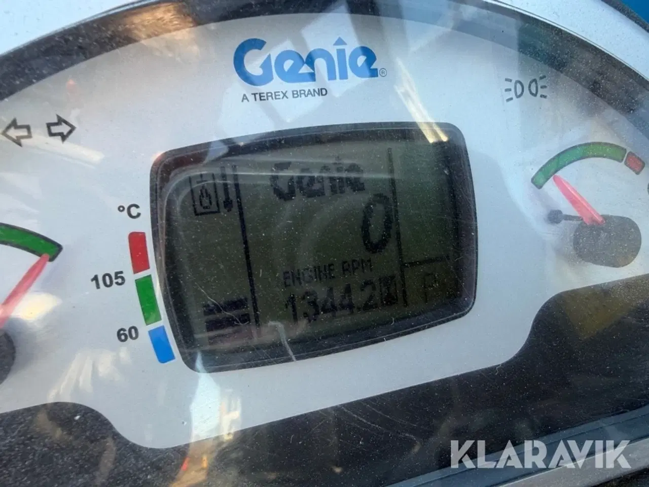 Billede 6 - Teleskoplæsser Genie GTH-2506 2500kg - med skovl og gafler