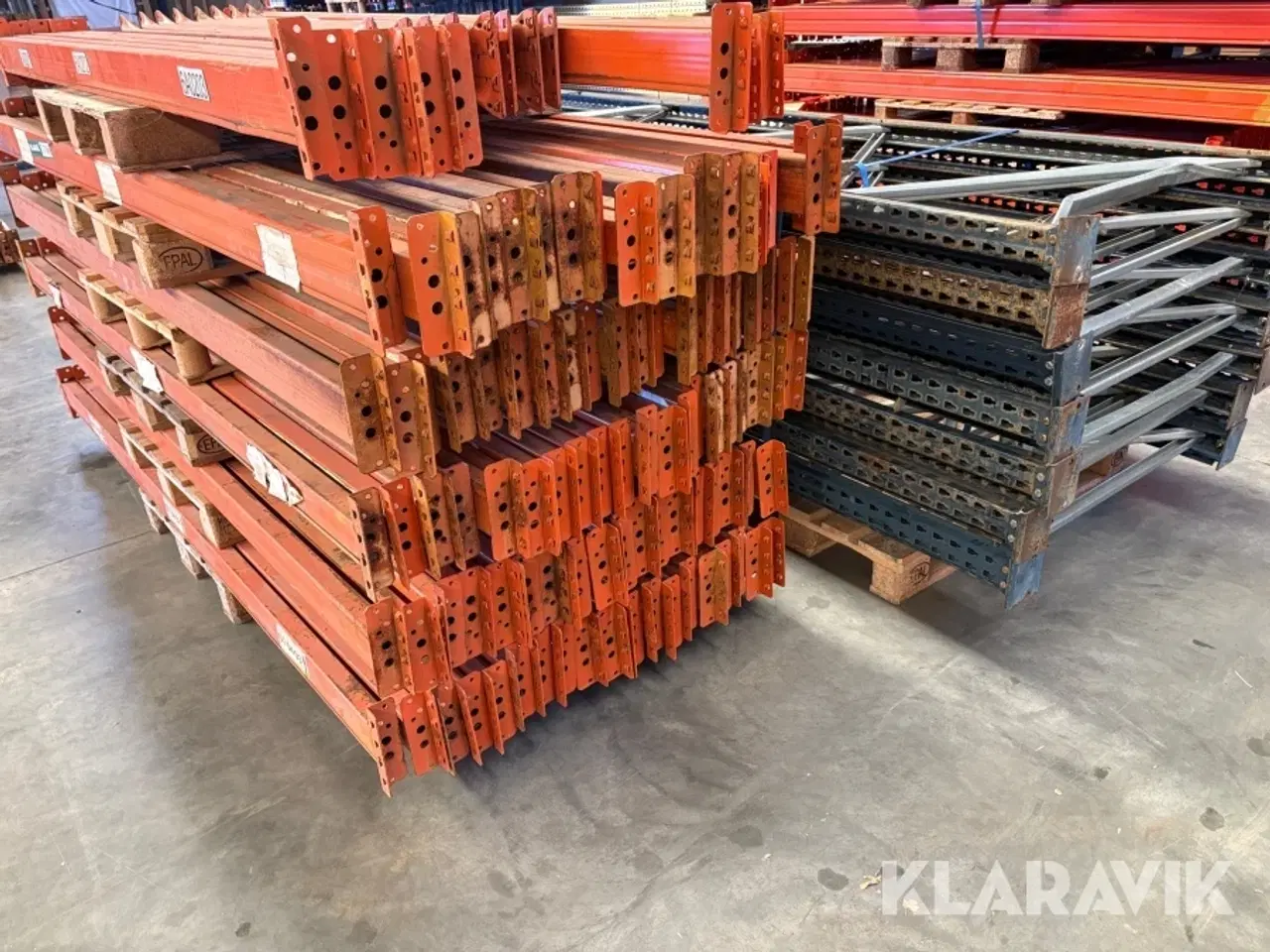 Billede 2 - Pallereoler Mecalux - 13 fag i alt