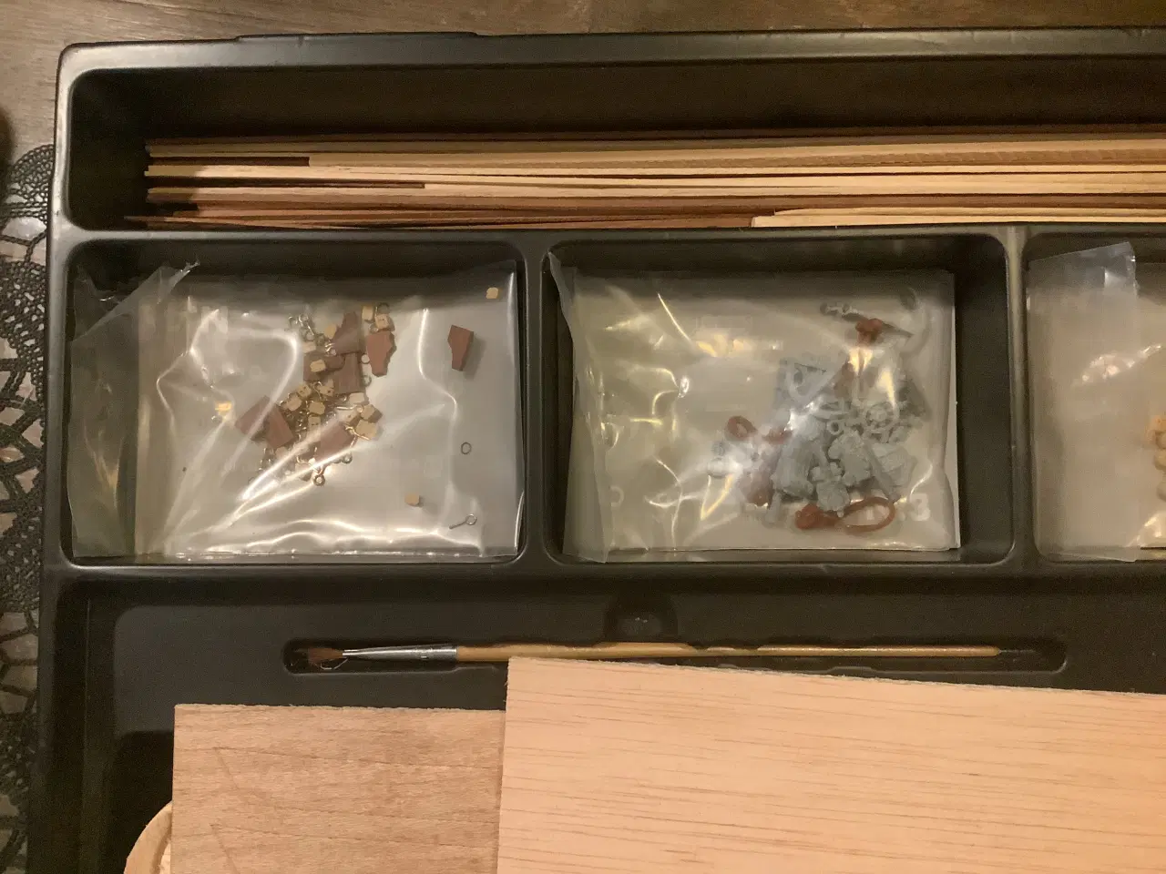 Billede 5 - HMS Bounty træ-skibs modelbyggesæt. Constructo