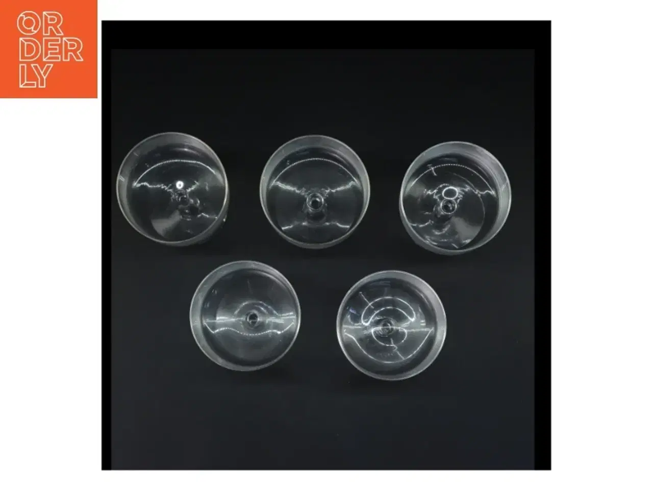 Billede 3 - Sæt af 5 cocktailglas (str. 5 stk Ø 10 cm længde 11 cm)