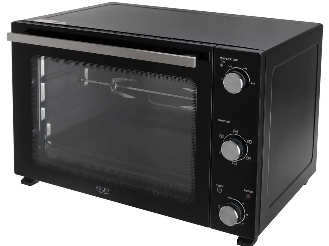 Billede 13 - Miniovn Adler AD 6028 - 60 l, sort