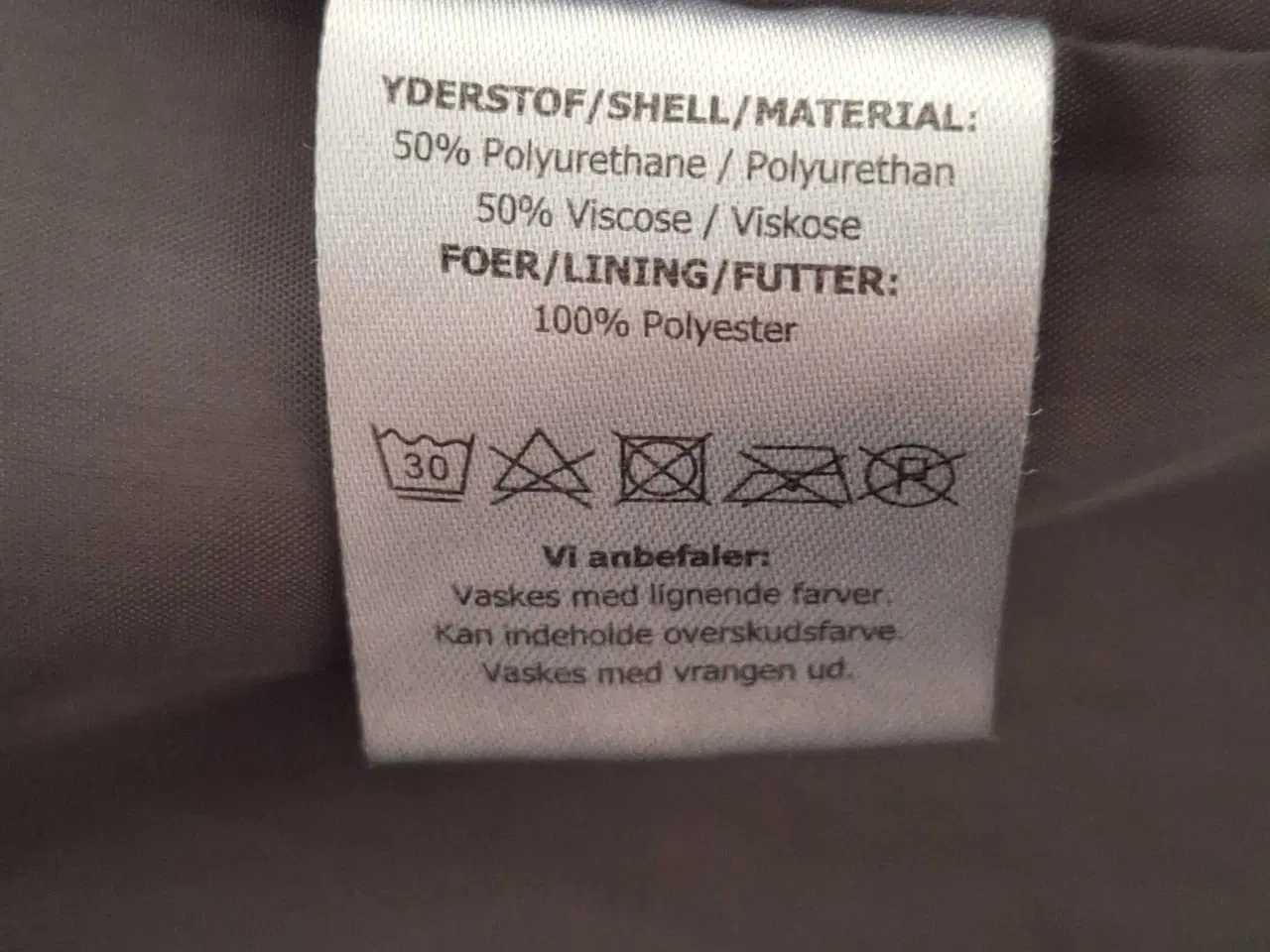 Billede 7 - Red One Original imiteret skindjakke str. 38