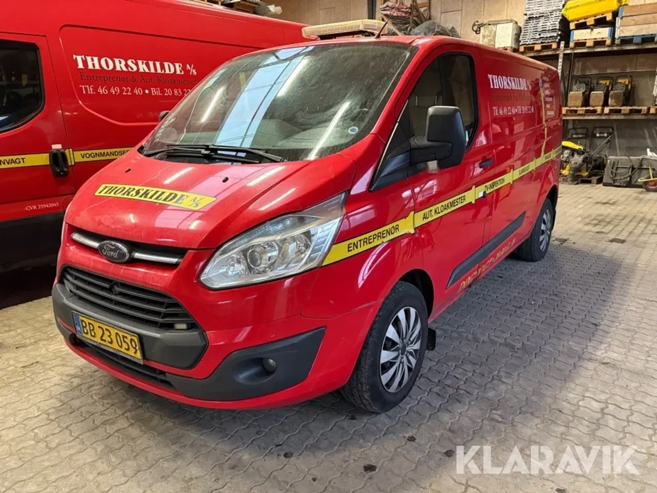 Billede 2 - Varebil Ford Transit Custom 2.2 TDCi 330 L2 Van 125 HK