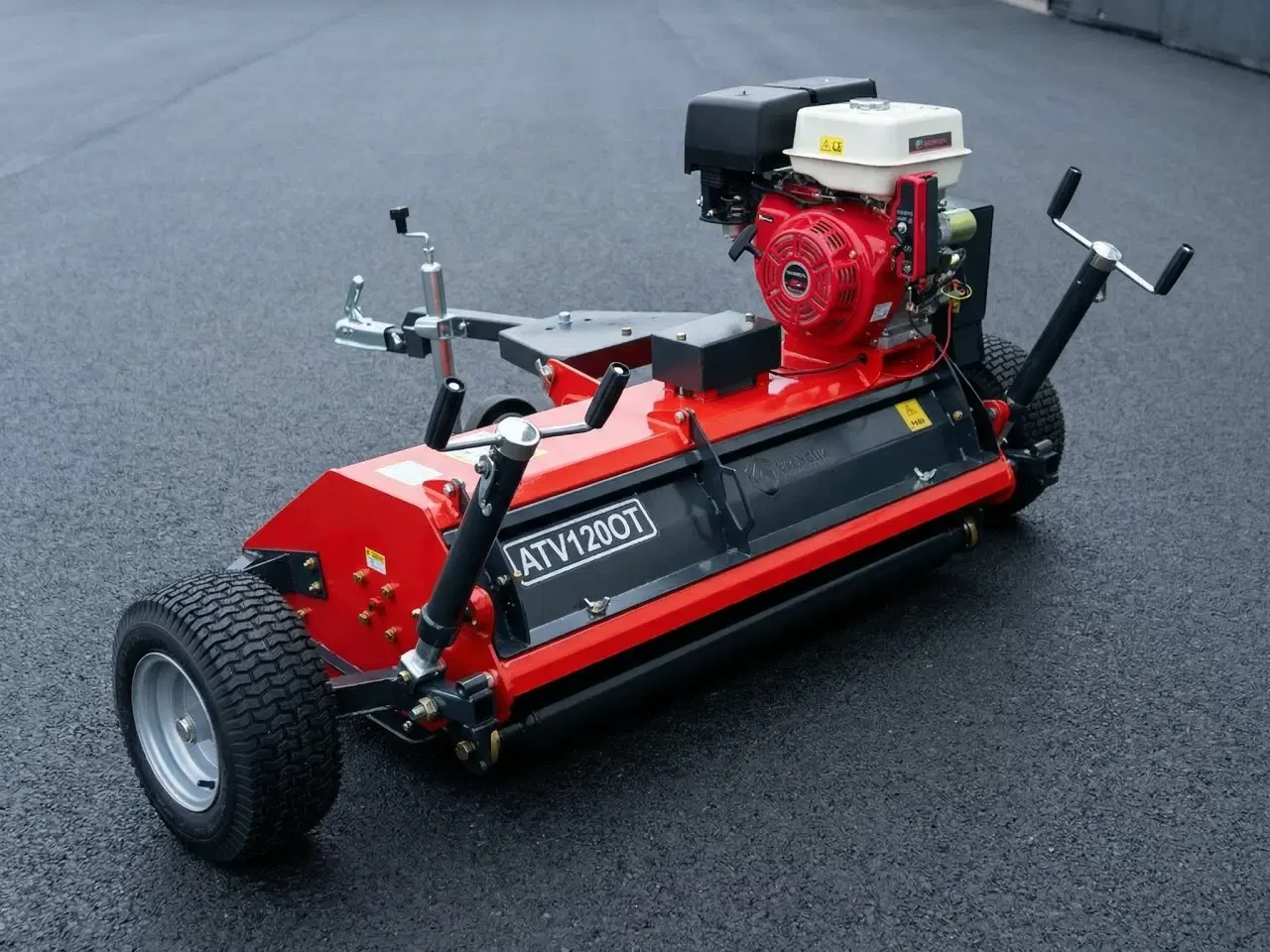 Billede 3 - ATV Slagleklipper 120cm - Great Dane med Elstart og støttehjul