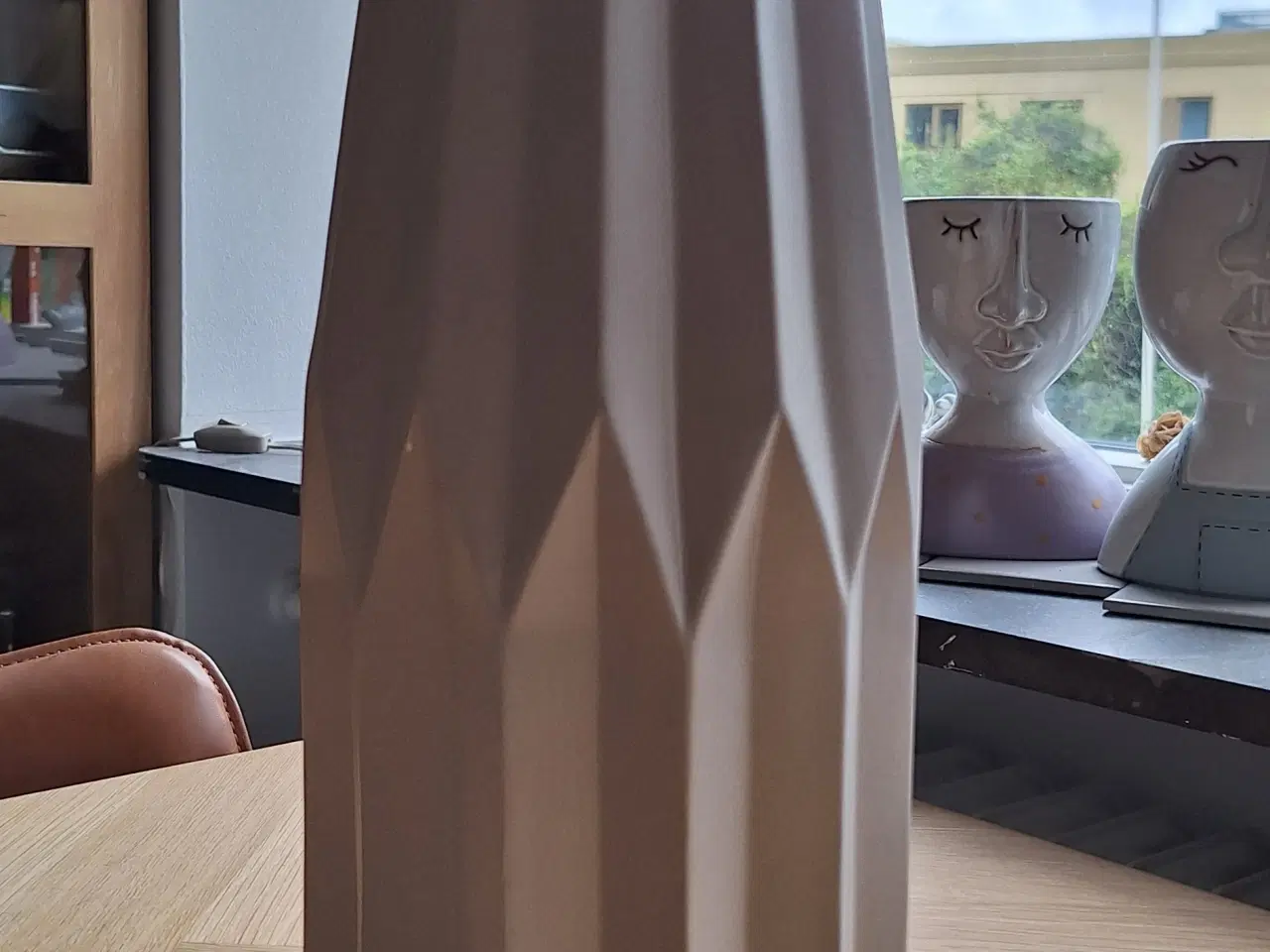 Billede 1 - Stor Origami vase