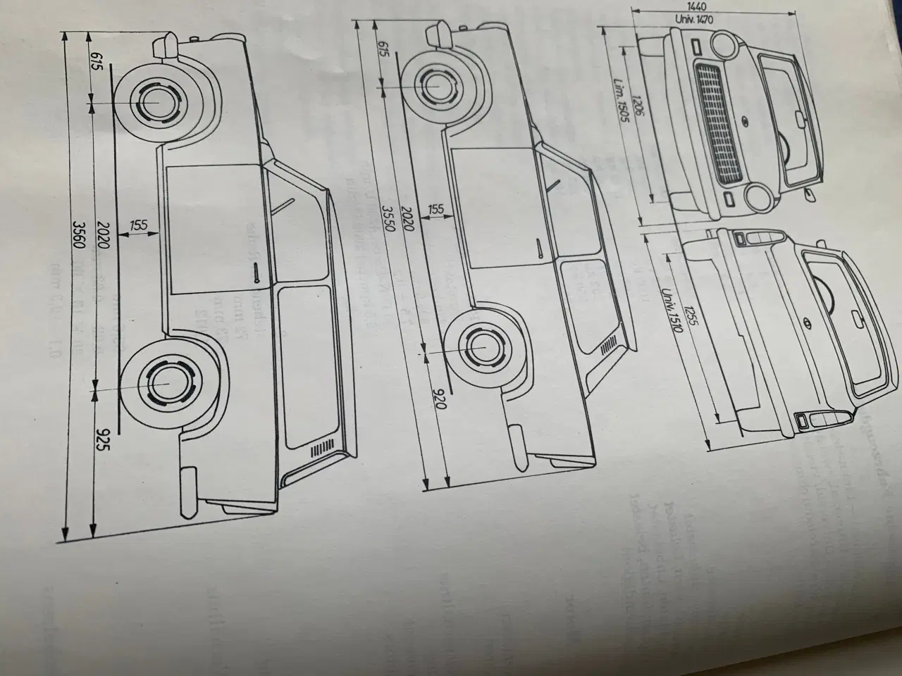 Billede 3 - Instruktionsbog til Trabant 601
