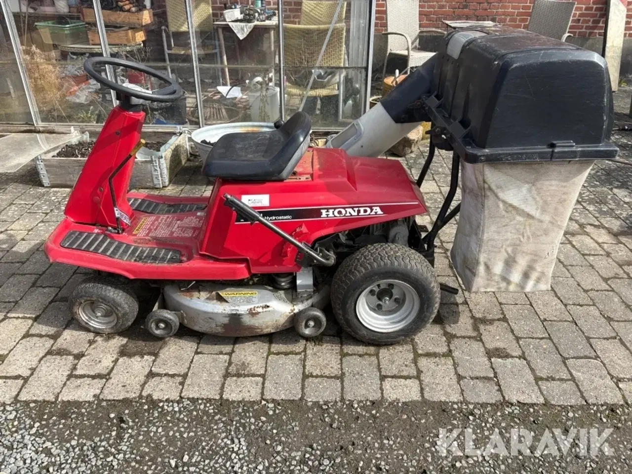 Billede 7 - Havetraktor Honda Hydrostatic 3011 med opsamler
