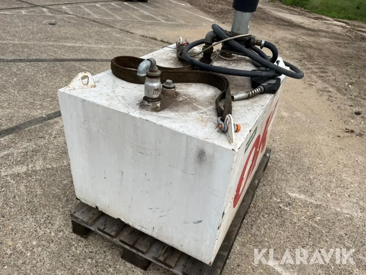 Billede 3 - Diesel Tank med pumpe Rouq 450L