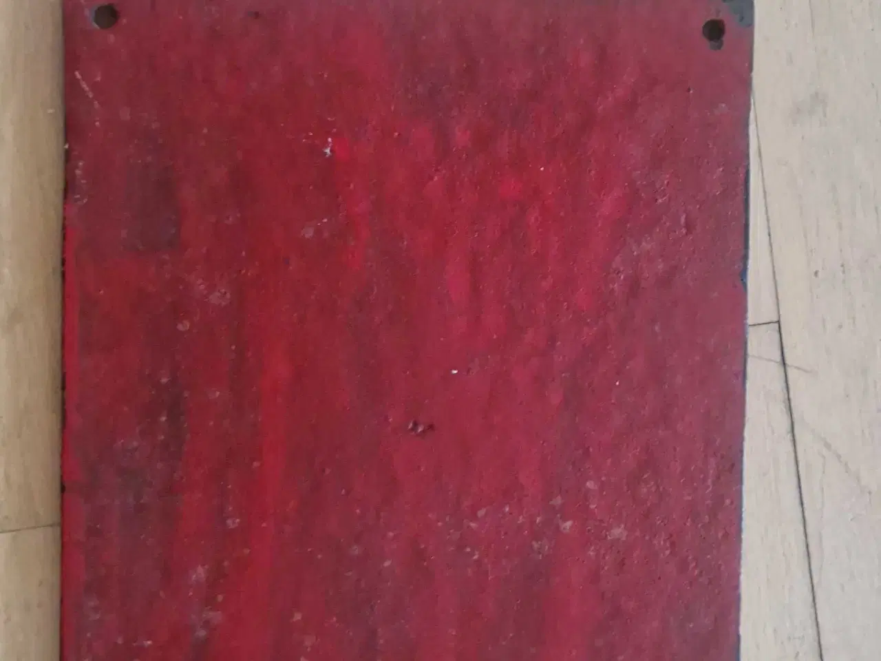 Billede 2 - Stort rødt skilt