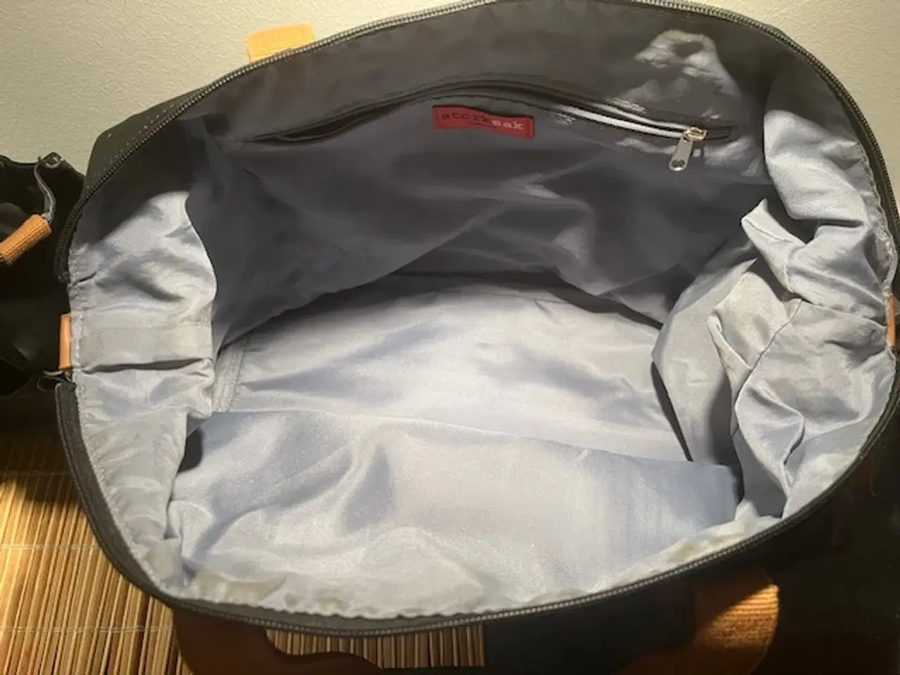 Billede 4 - Storksak Noa Pusletaske Sæt i Coated Canvas – Sort