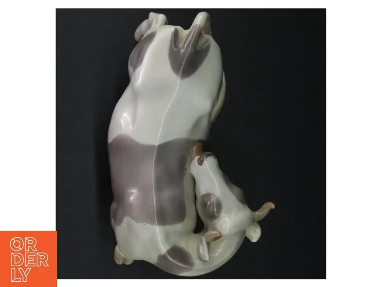 Billede 5 - Porcelænsfigur af ko fra B&G (str. 23 cm)