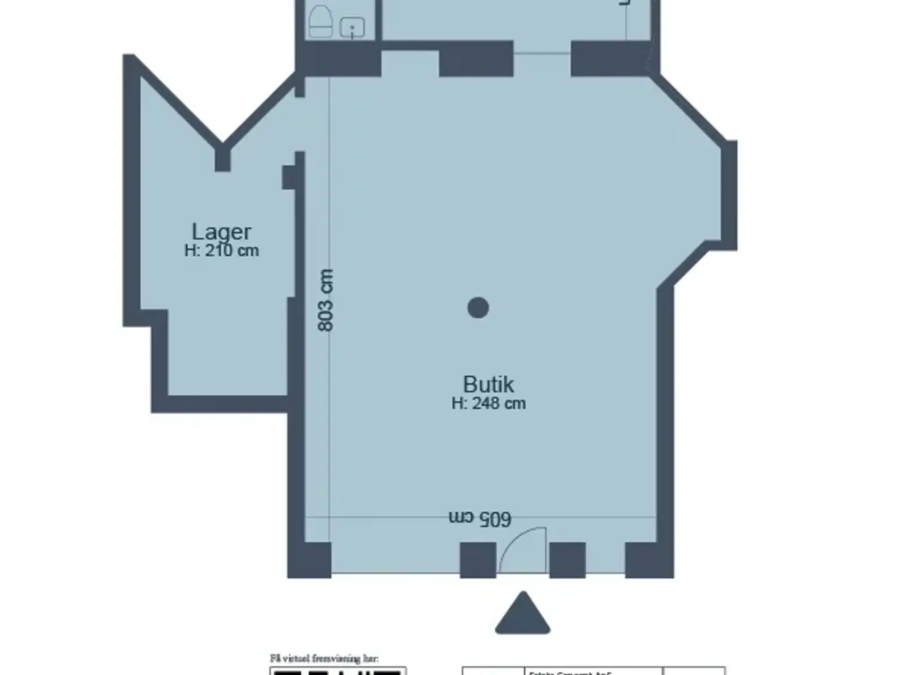 Billede 11 - SÆLGES: Velholdt erhvervsandel på 102 m² med synlig facade mod Godthåbsvej