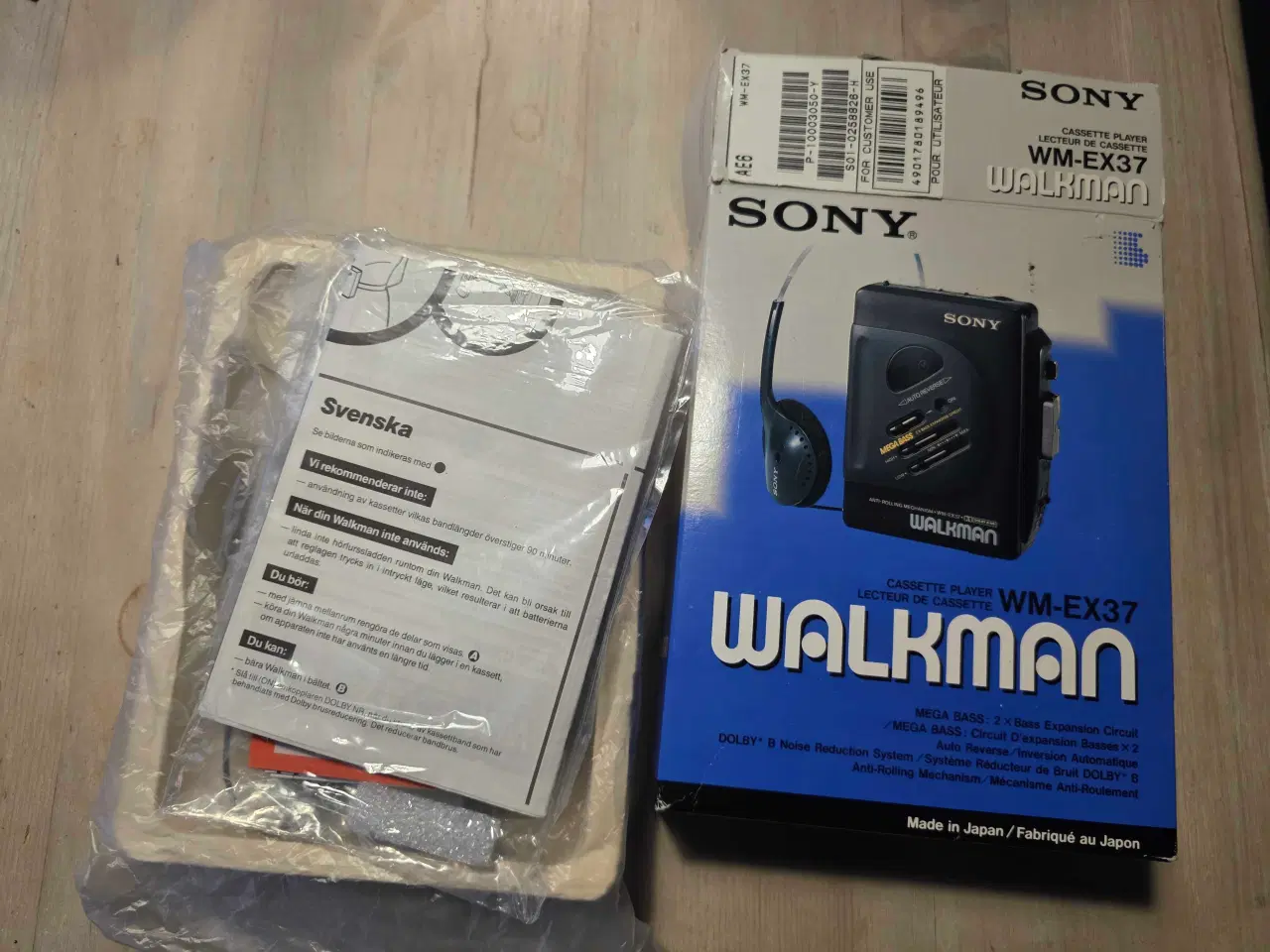 Billede 2 - Sony WM-EX37 Walkman fra starten/midten af 90’erne