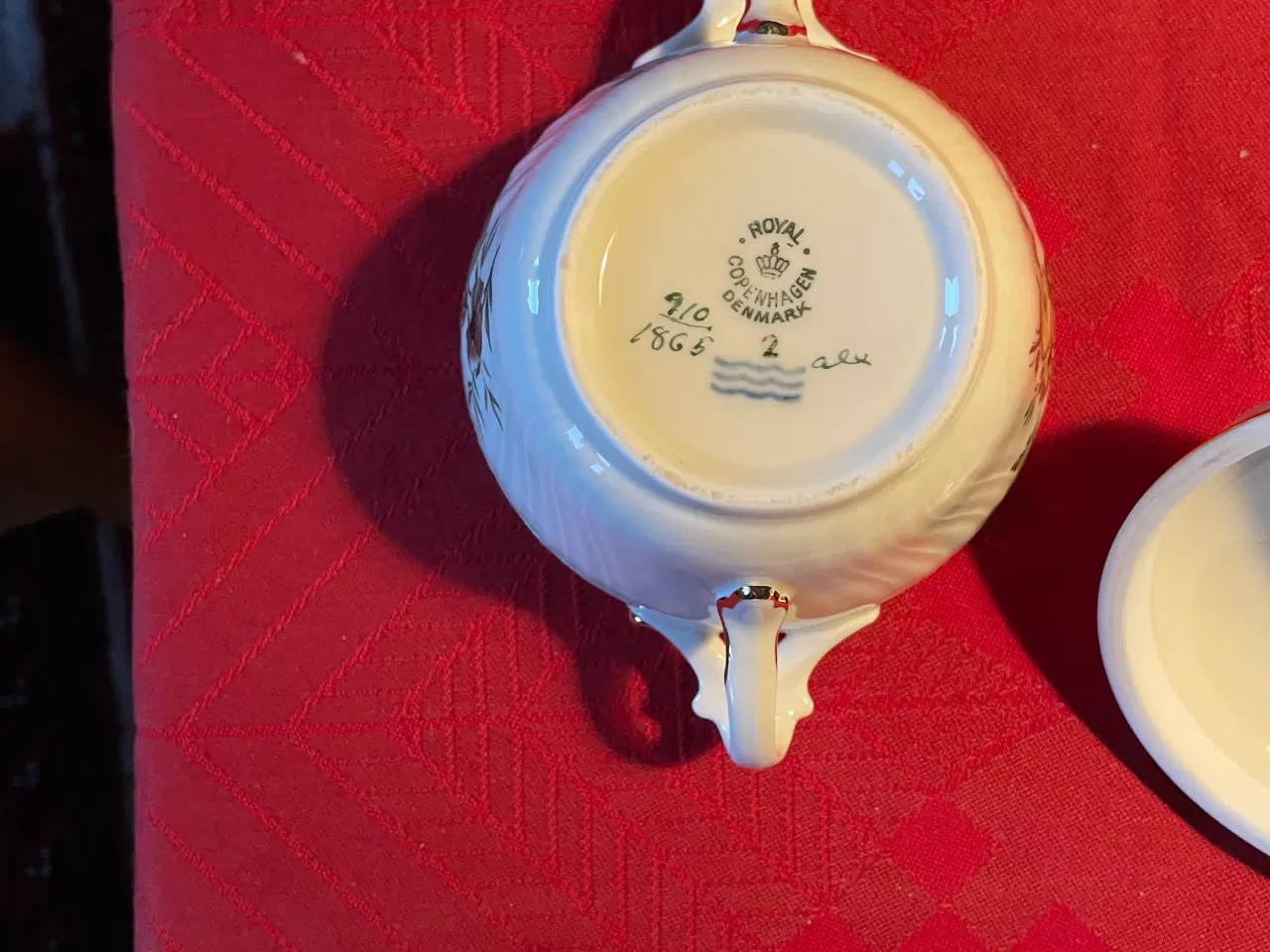 Billede 3 - Royal Copenhagen Frijsenborg sukkerskål