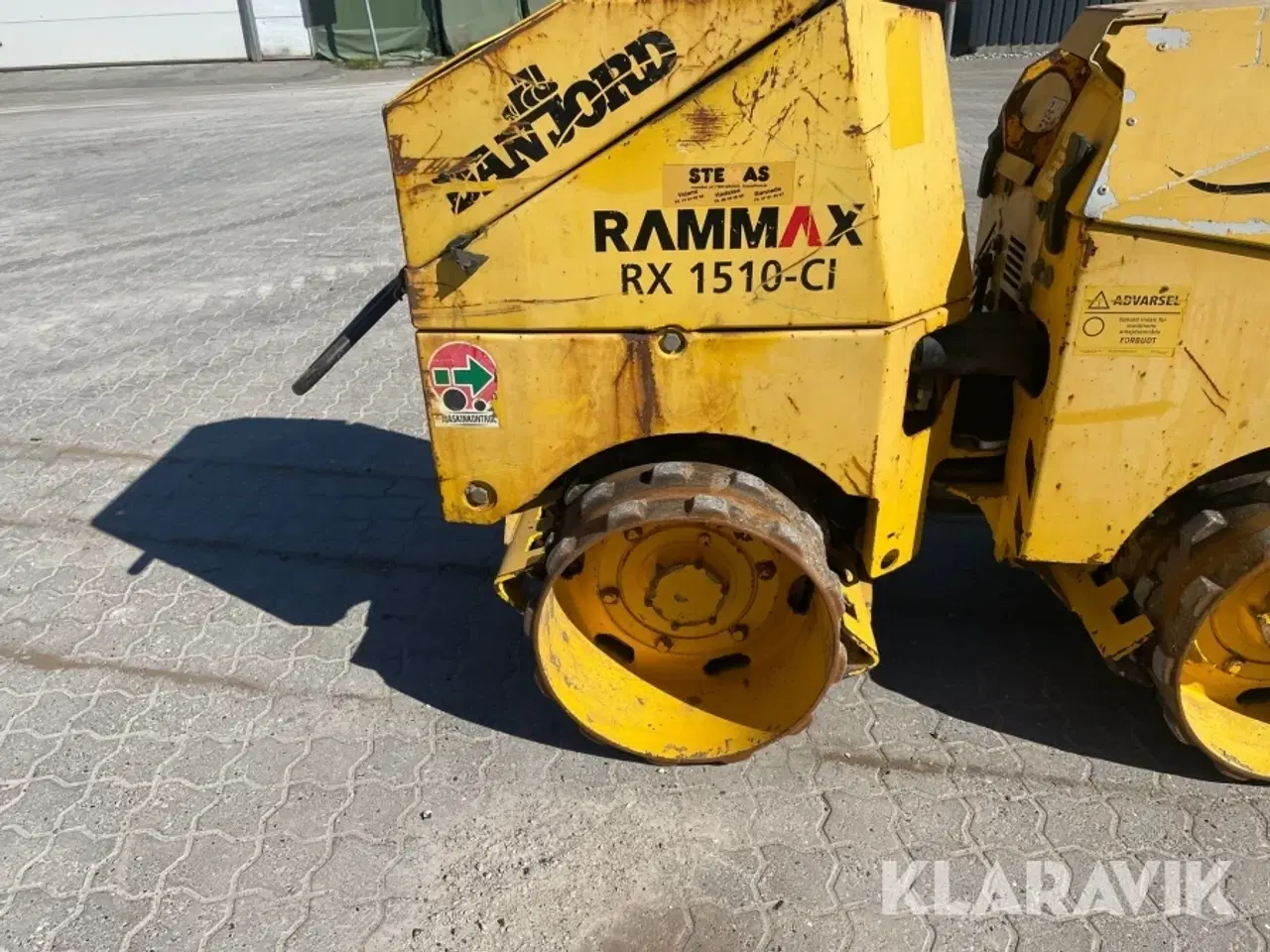Billede 8 - Råjordkomprimator Rammax RX1510-CI