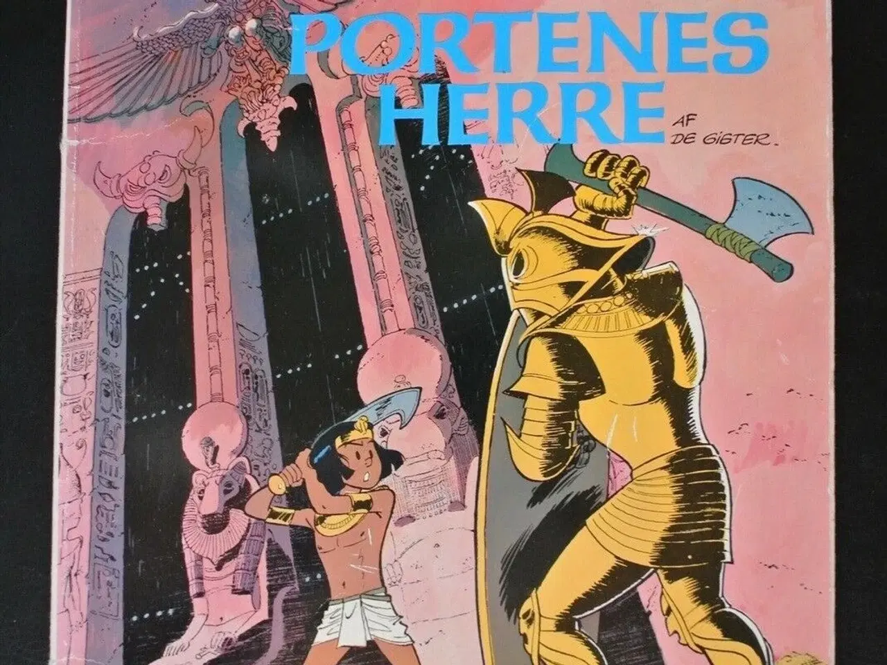 Billede 1 - papyrus 2. portenes herre, Af lucien de gieter
