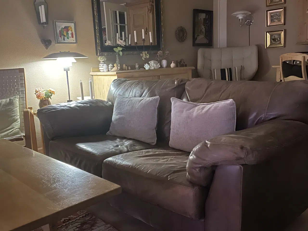 Billede 2 - Lædersofa 2,5 personer