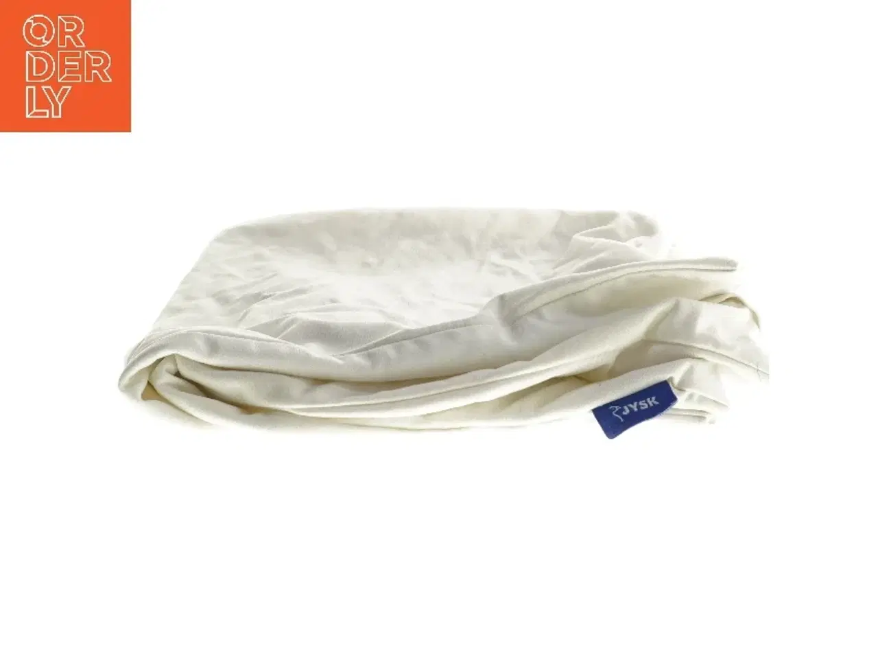 Billede 2 - Hvid pudebetræk fra JYSK fra JYSK (str. 65x55 cm)