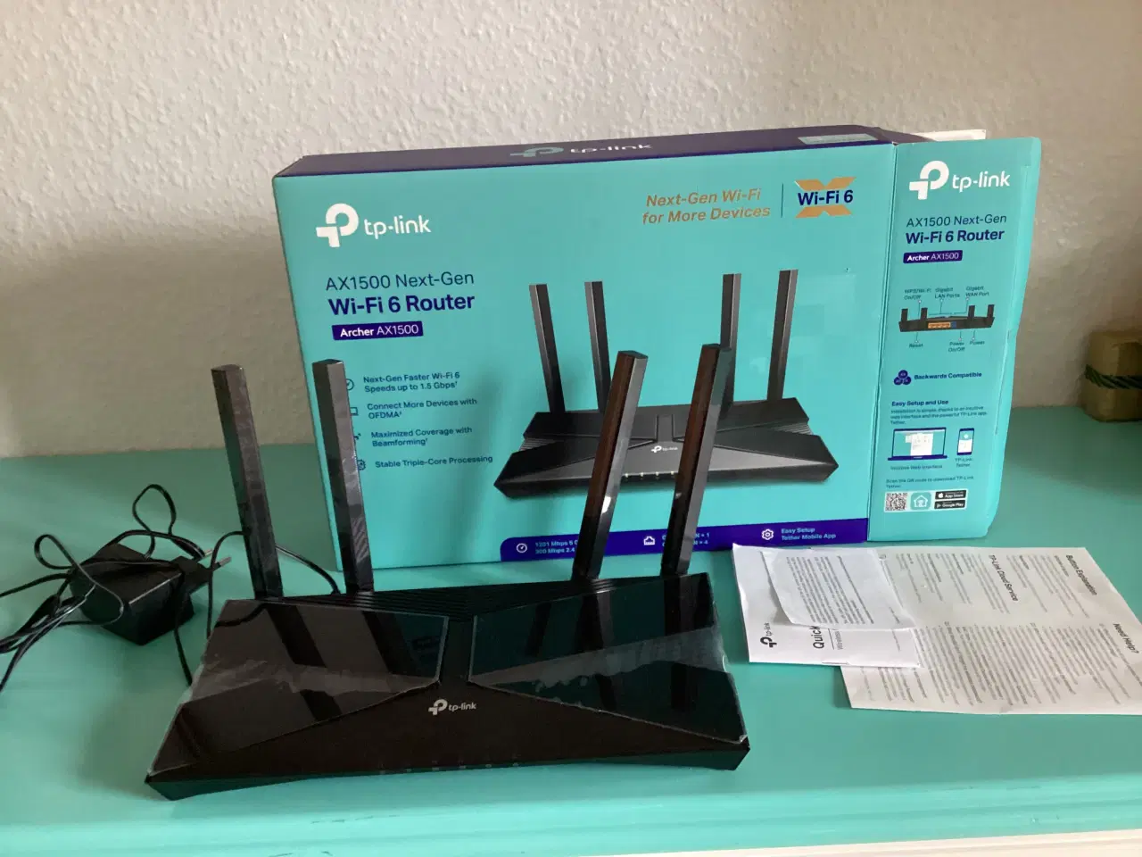 Billede 1 - Tp-router ax1500 Next-Gen Wifi 6 router