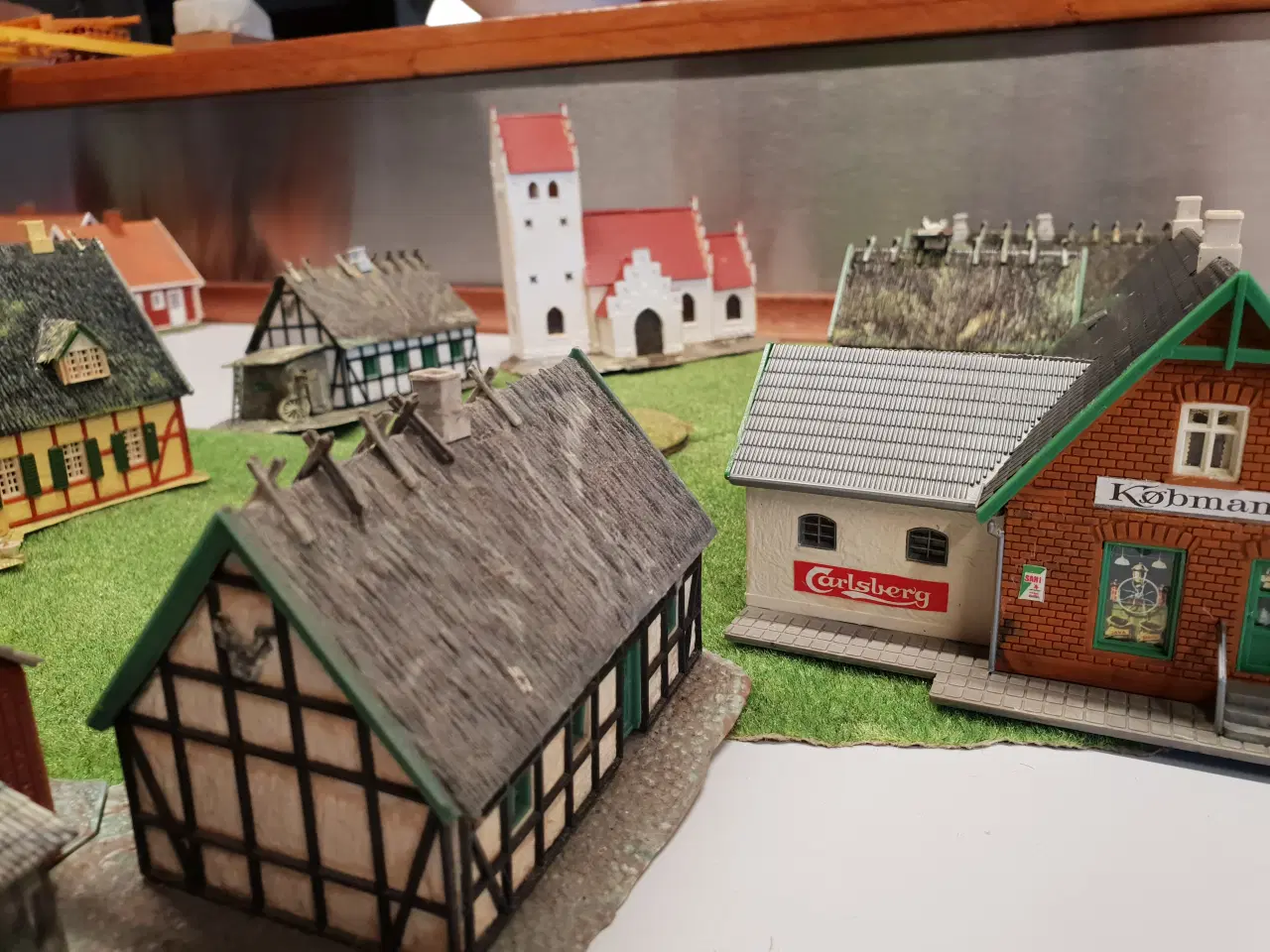 Billede 5 - Heljan dansk landsby modelbane H0 1:87