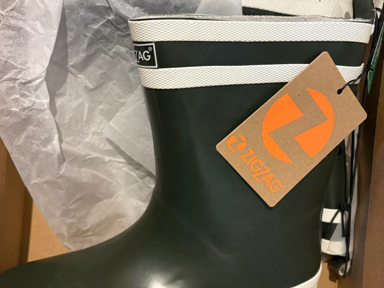 Billede 1 - Helt ny gummistøvler Zigzag