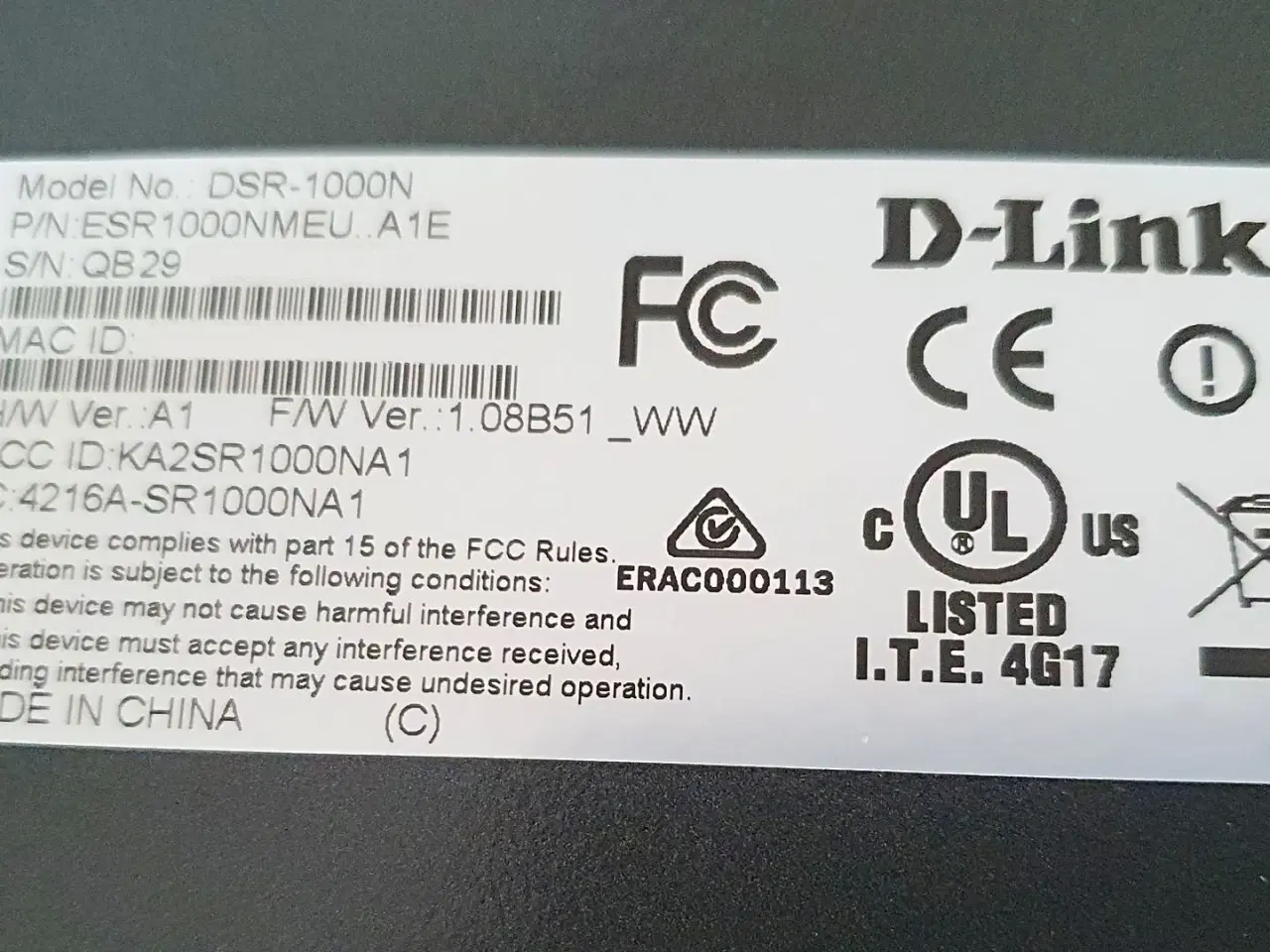 Billede 6 - D-Link DSR-1000N WiFi router