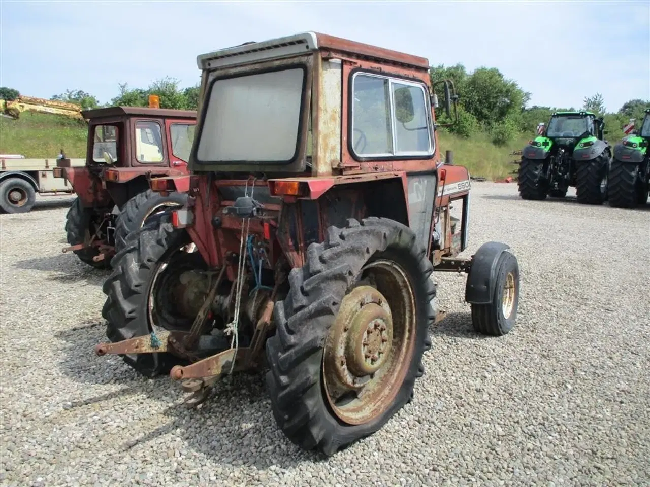 Billede 3 - Massey Ferguson 590 Motor sidder fast