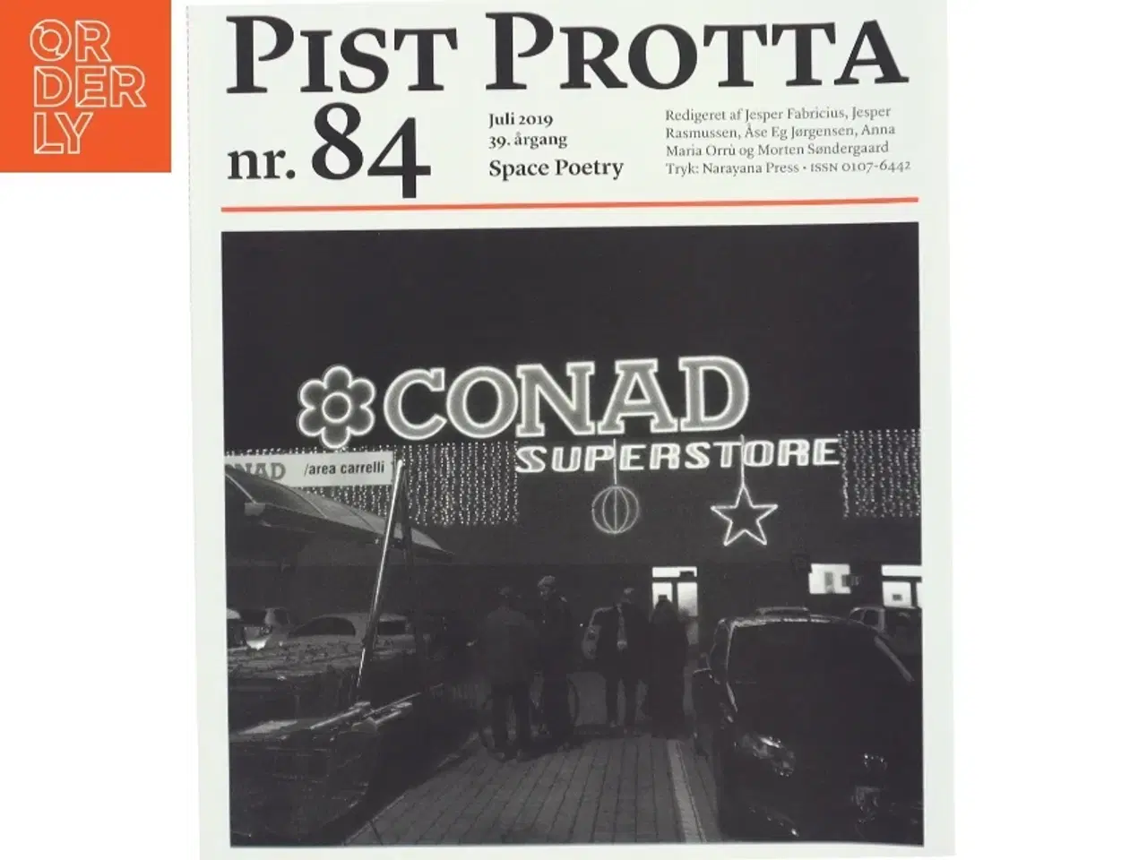 Billede 1 - Pist Protta nr. 84 - Space poetry fra Space Poetry