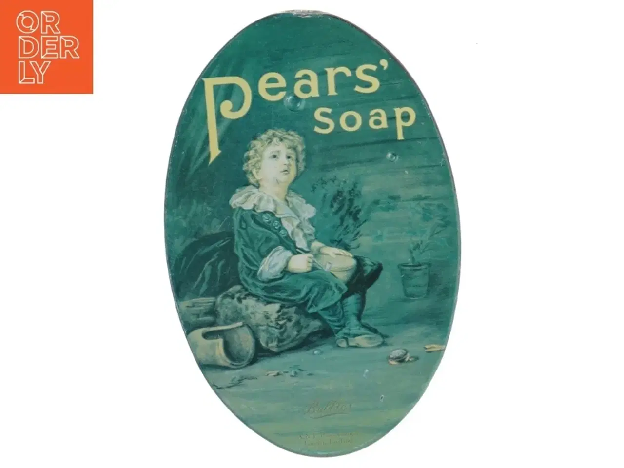 Billede 4 - Pears&#39; Soap dekorativ metaldåse fra Pears (str. H. 6 cm. 14 x. 9,5 cm)