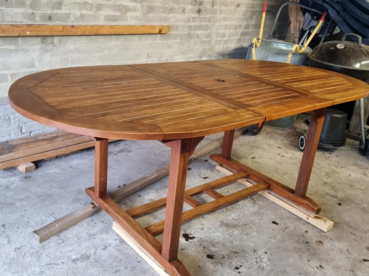 Billede 9 - teak havebord med 6 stole