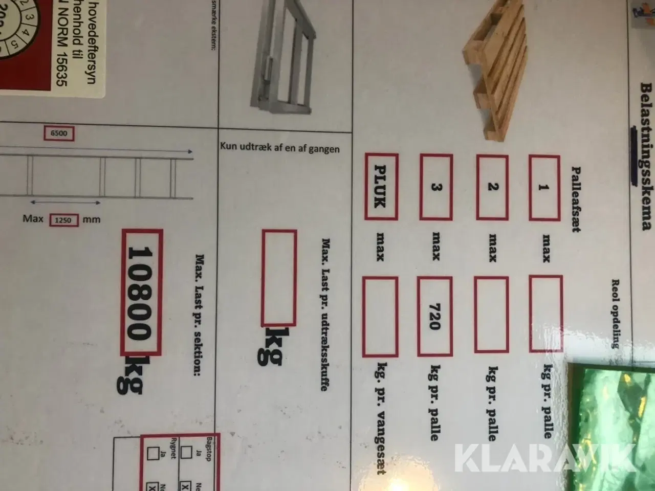 Billede 5 - Pallereoler 150  pallepladser