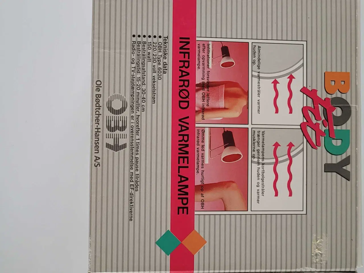 Billede 2 - OBH infrarød varmelampe