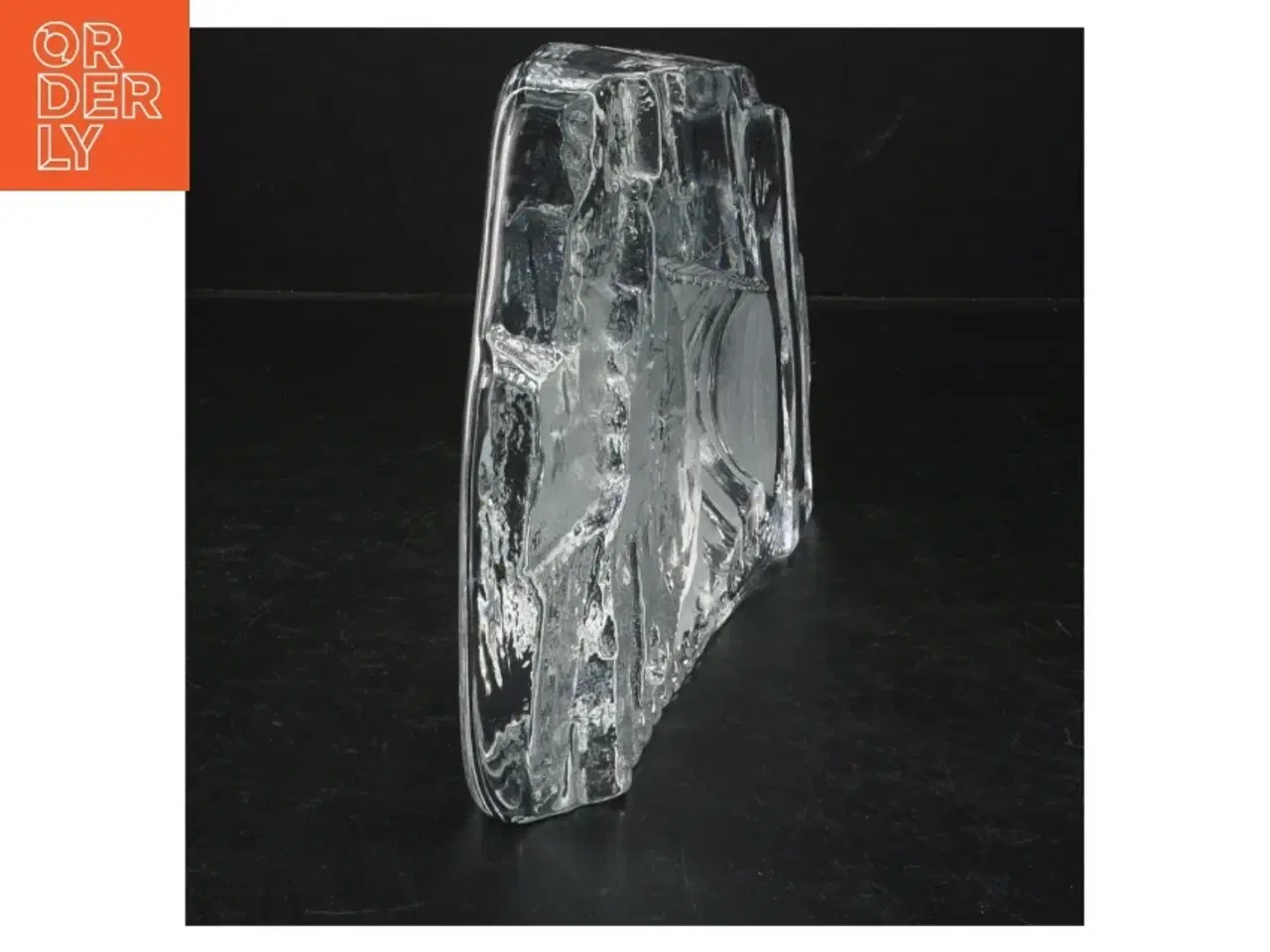 Billede 2 - Glasdekoration medi vikingeskib (str. 25 x 14 cm)