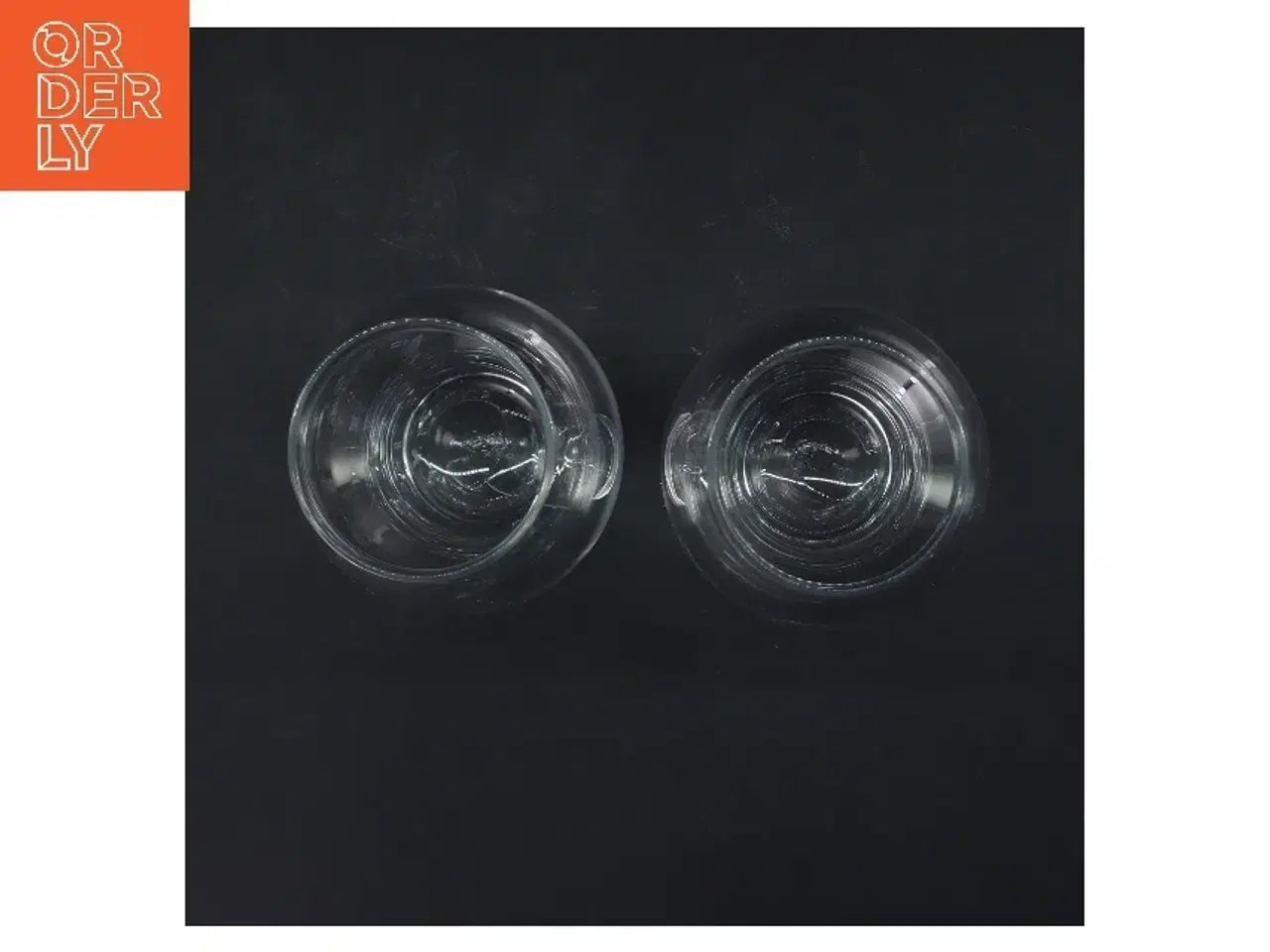 Billede 2 - Smukke Ølglas sæt 2 stk. (str. 2 stk Ø 6 cm længde 19,5 cm)