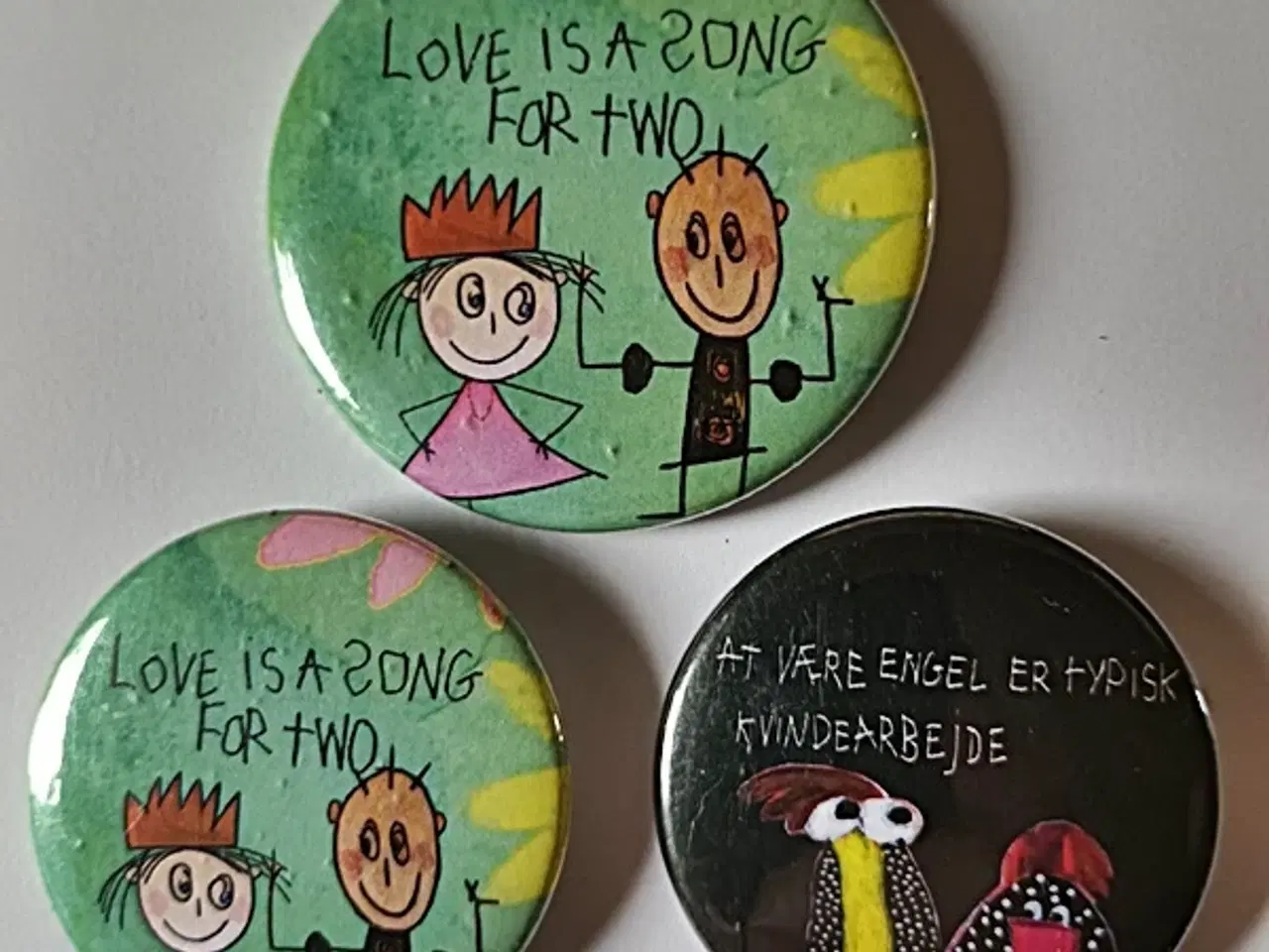 Billede 1 - Badges, Marianne Hougaard