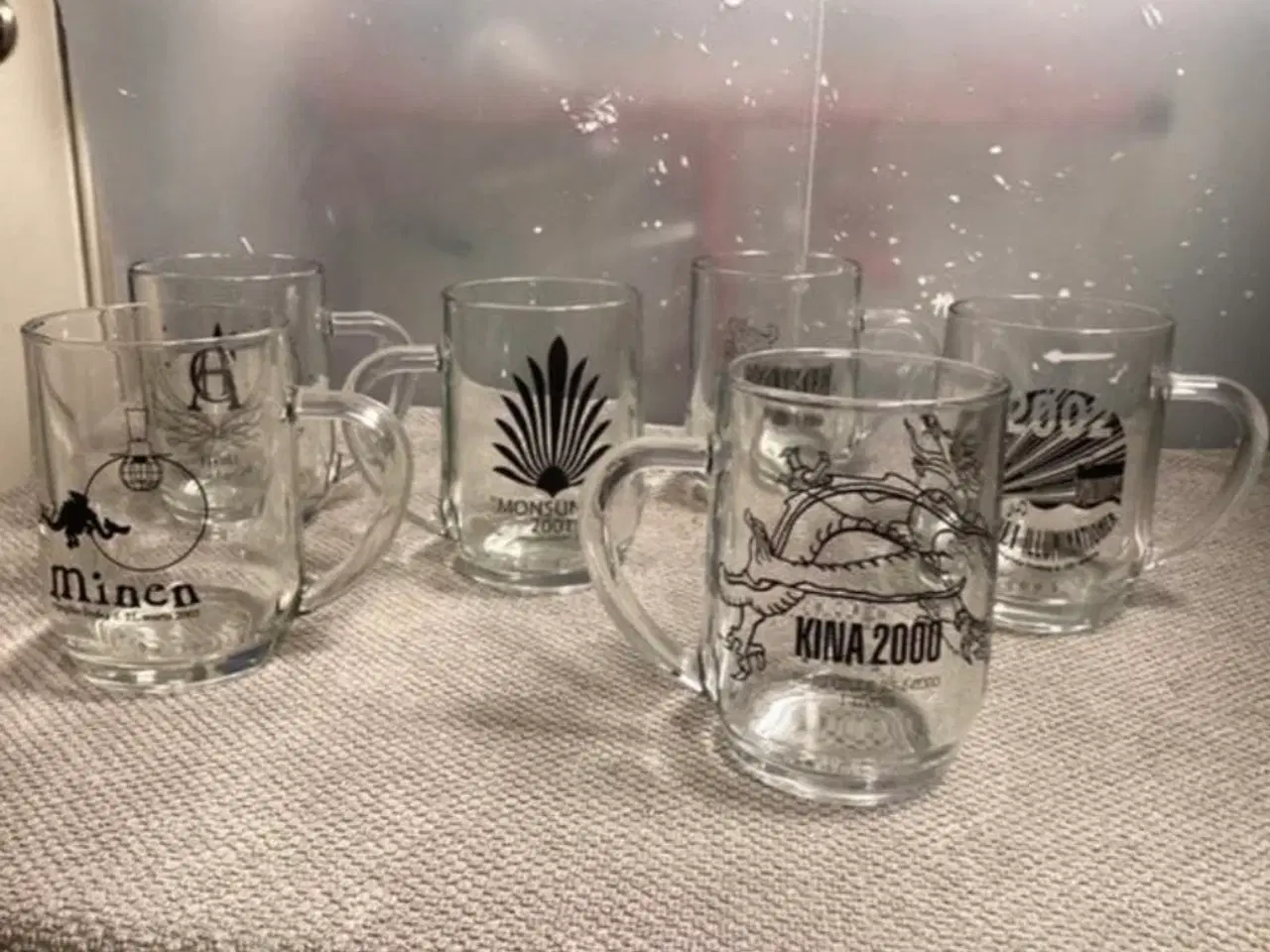 Billede 9 - 6 styk Tivoli års glas