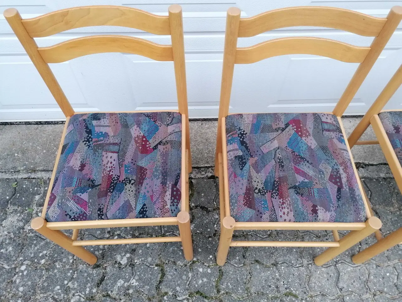 Billede 2 - Spisebordsstole i Bøg